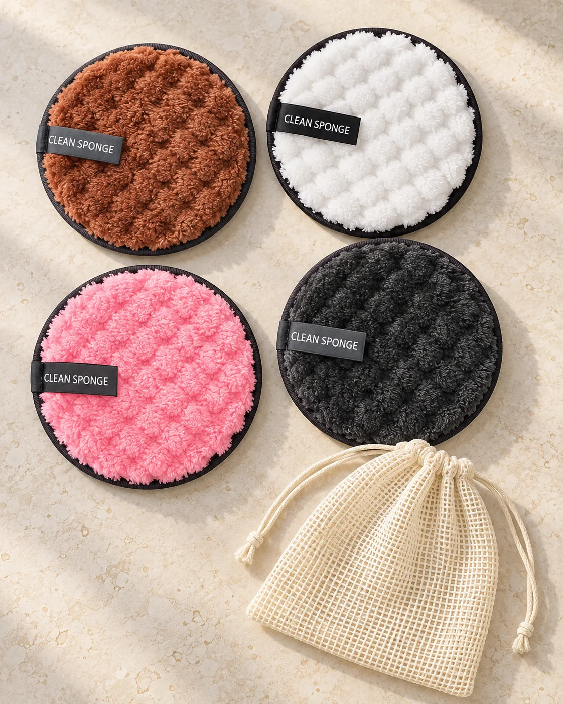 Plush Cleansing Round Set