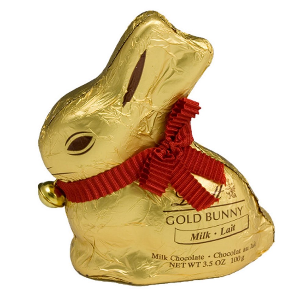lindt gold bunny chocolate health blog happiness charity