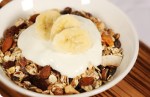 muesli fruit yoghurt healthy breakfast fitness