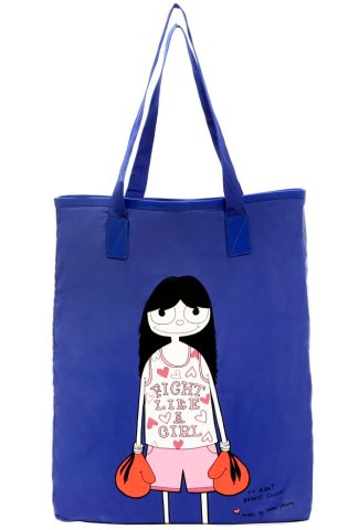 fight like a girl marc jacobs bag Georgia May Jagger breast cancer 