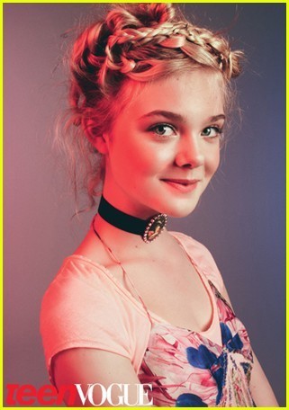 elle-fanning-teen-vogue  fashion super 8 braids