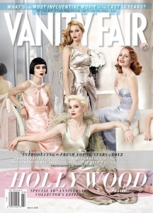 vanity fair hollywood issue 2012 March-2012 cover