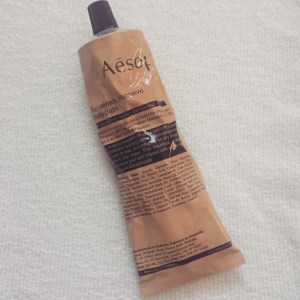 aesop body balm rejuvrnate intensive bblogger review